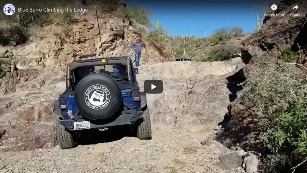 Blue Burro Box Canyon The Ledge