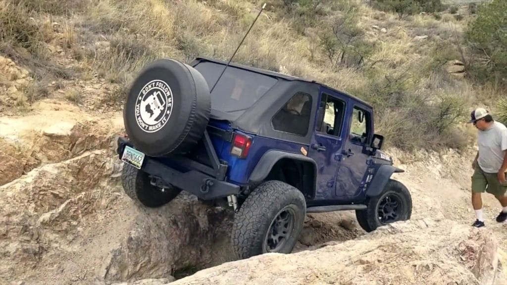 3 Feathers V Gap Chivo Falls In The Blue Burro Jeep Jk
